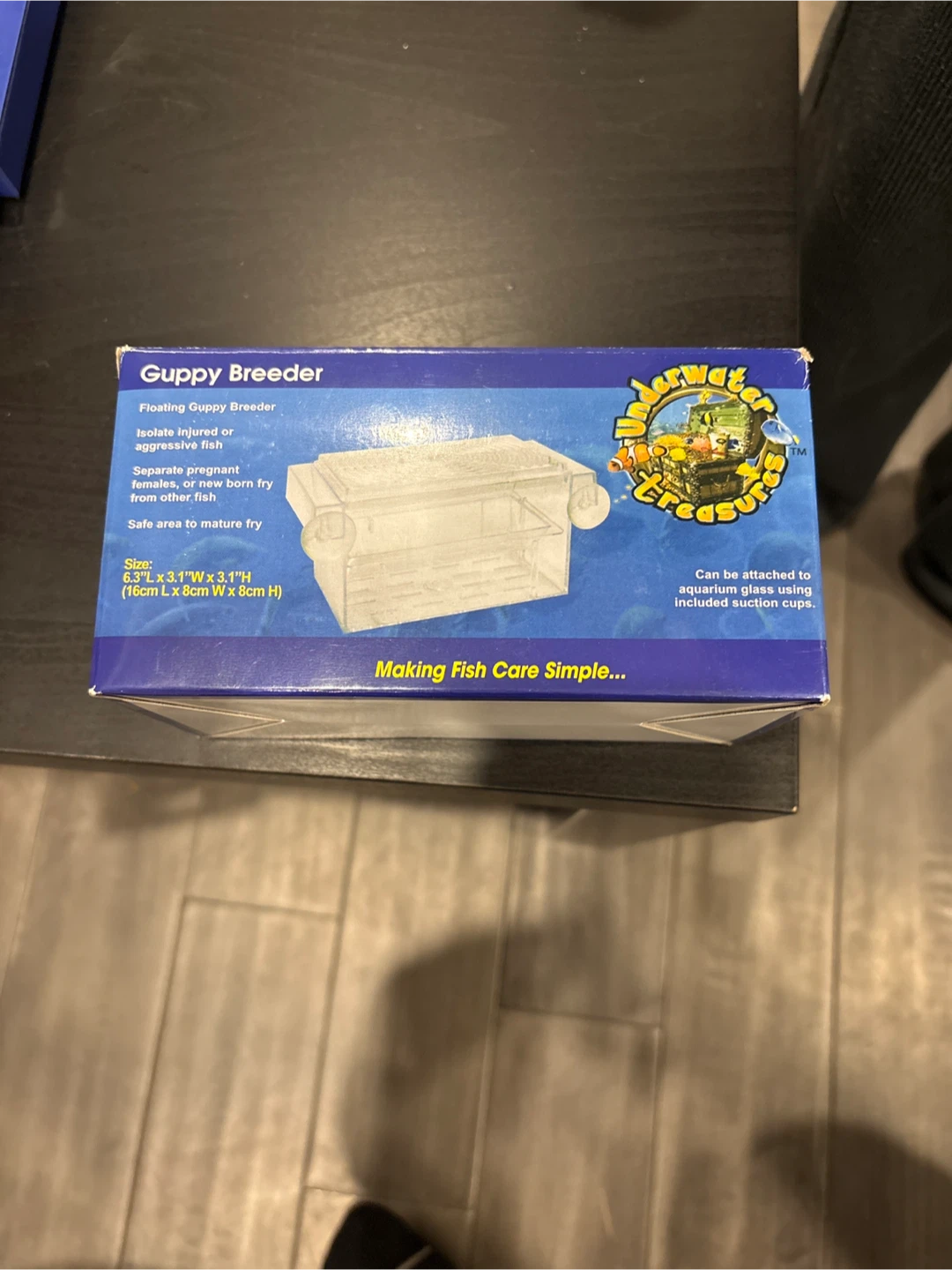NEW Harveys Treasure Guppy Breeder Box