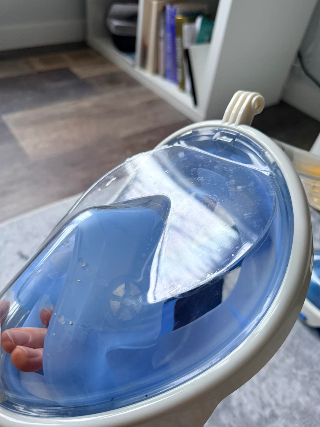 2 Full Face Snorkel Mask - Blue, Size SM - photo 4