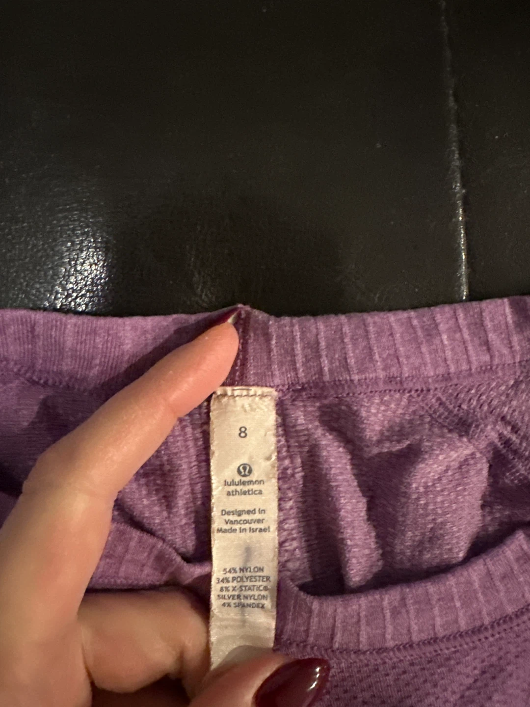 Lululemon Athletica Purple T-Shirt - Size 8 - photo 3