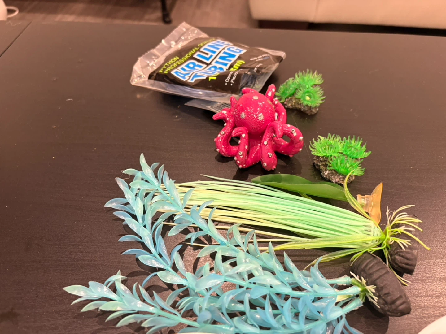 Fish Tank Decor & Python Tubing