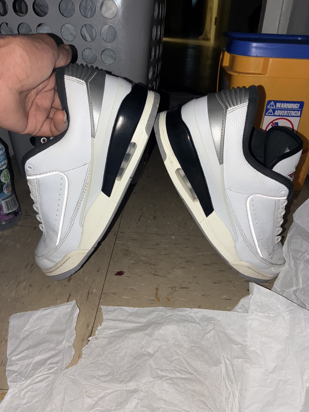 🥕Nike Air Jordan 2 Retro White/Black - photo 4