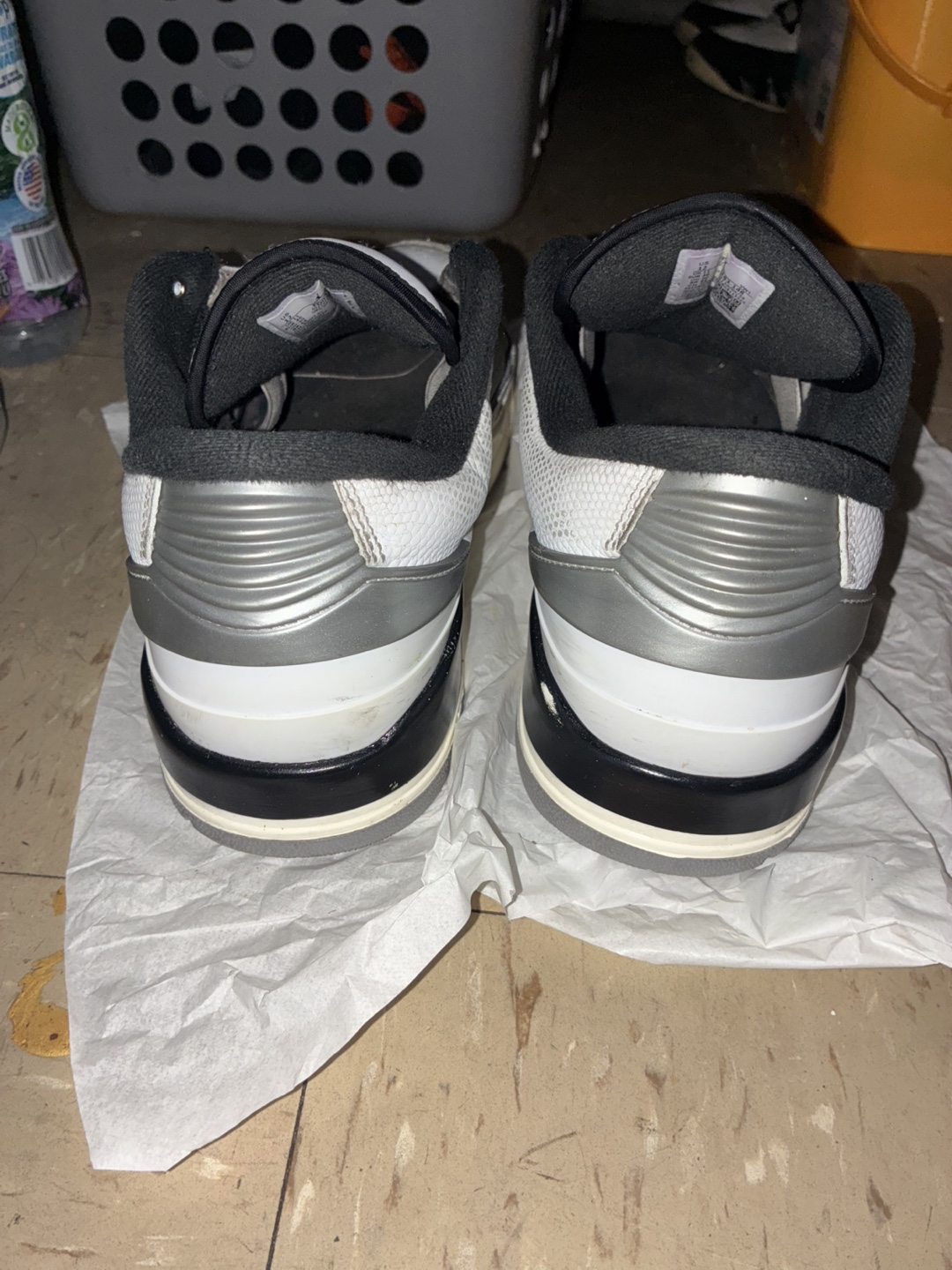 🥕Nike Air Jordan 2 Retro White/Black - photo 2