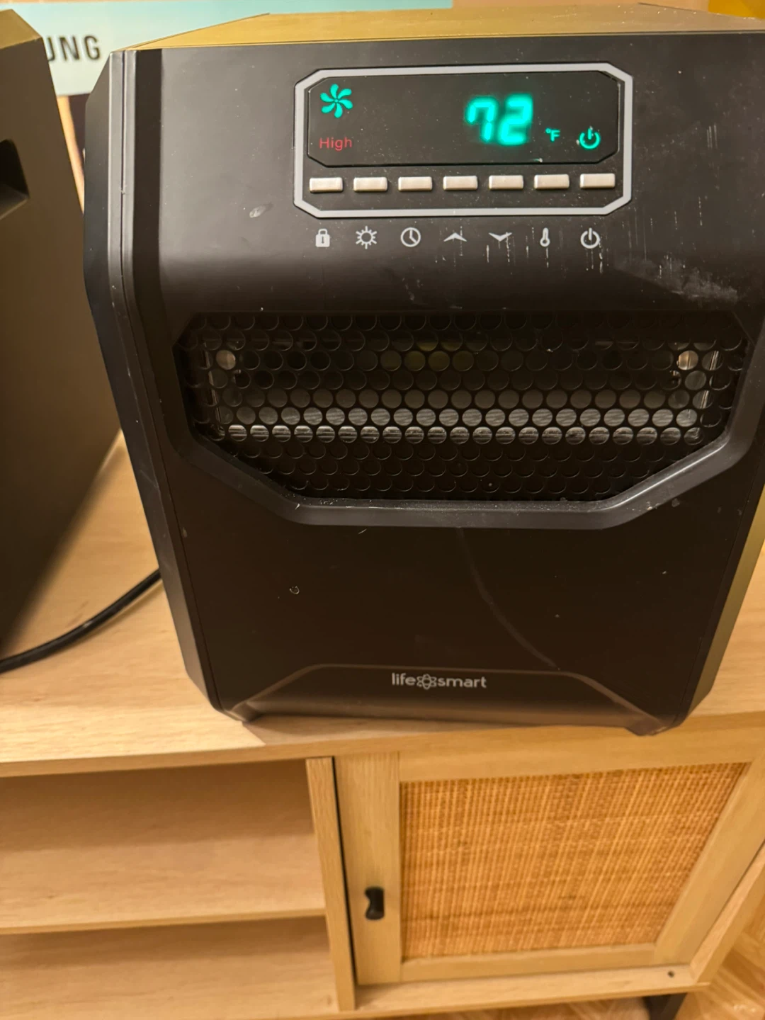 LifeSmart Infrared Quartz Heater - Black - photo 2