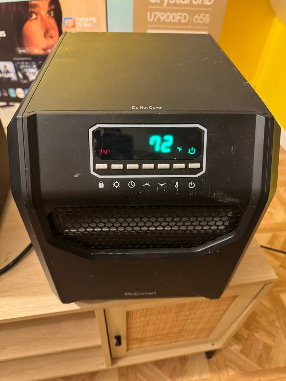 LifeSmart Infrared Quartz Heater - Black