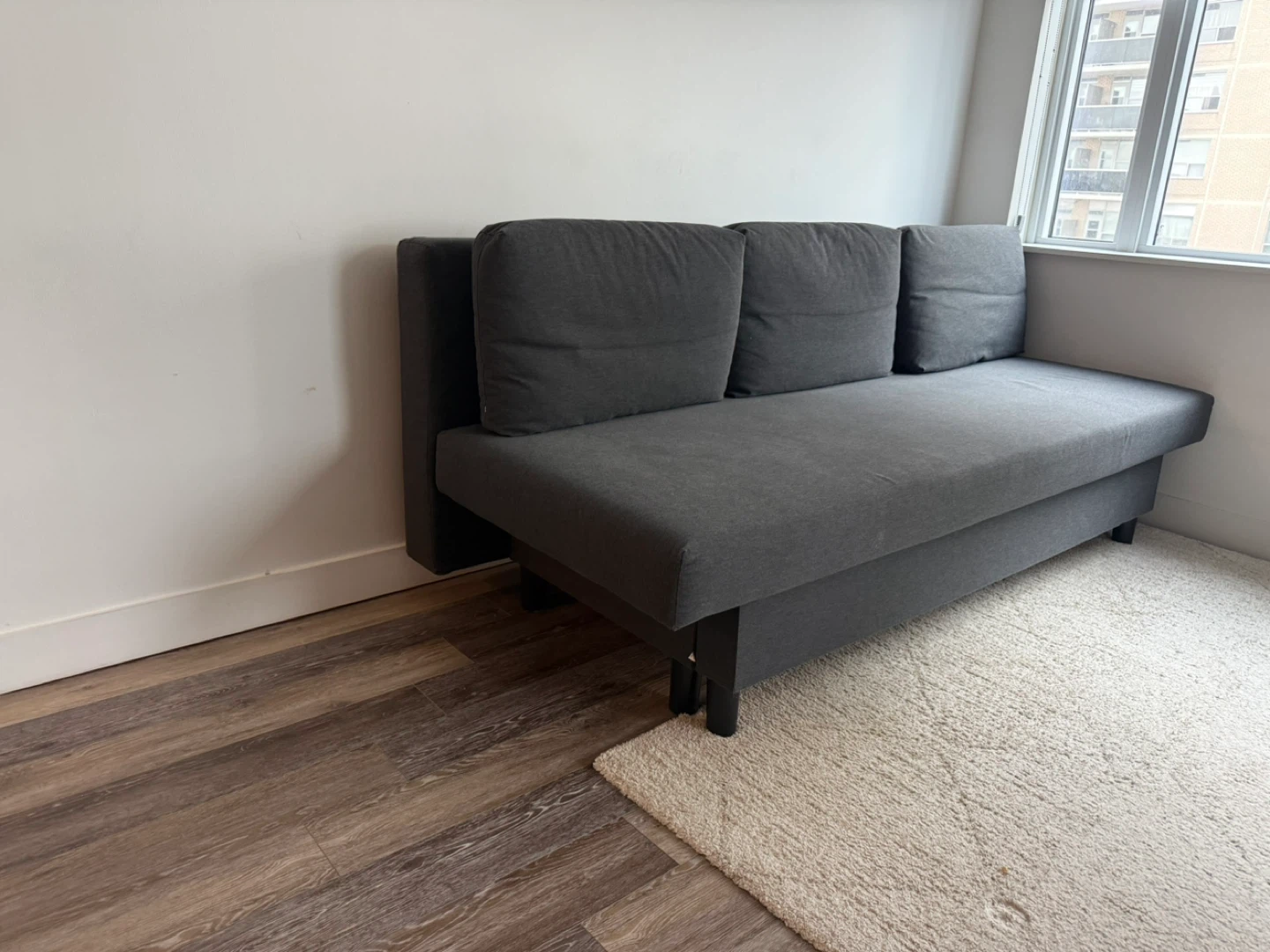 Modern IKEA ÄLVDALEN sofabed with storage – great condition - photo 3
