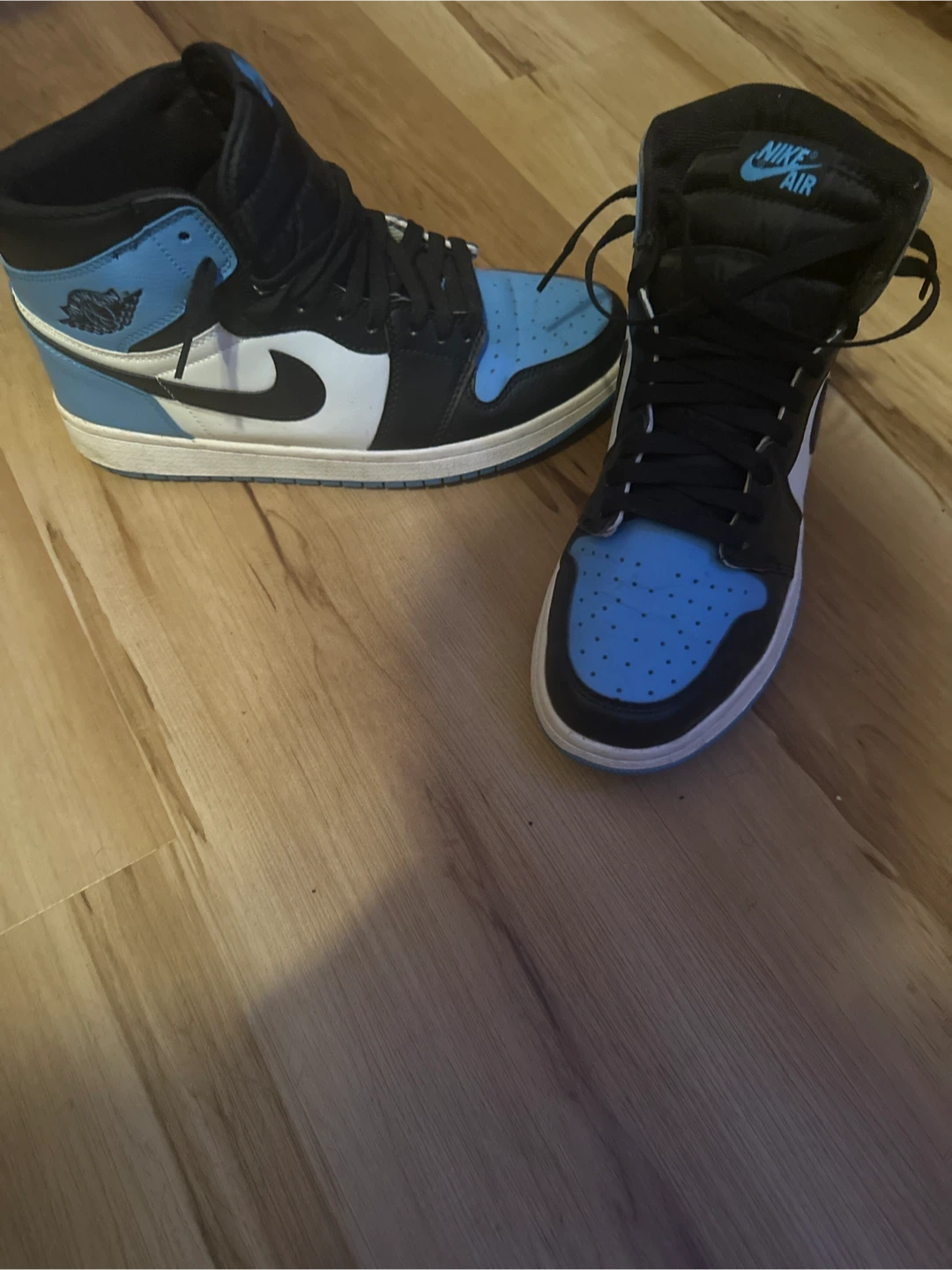 Nike Air Jordan 1 Retro High Black/University Blue - photo 2