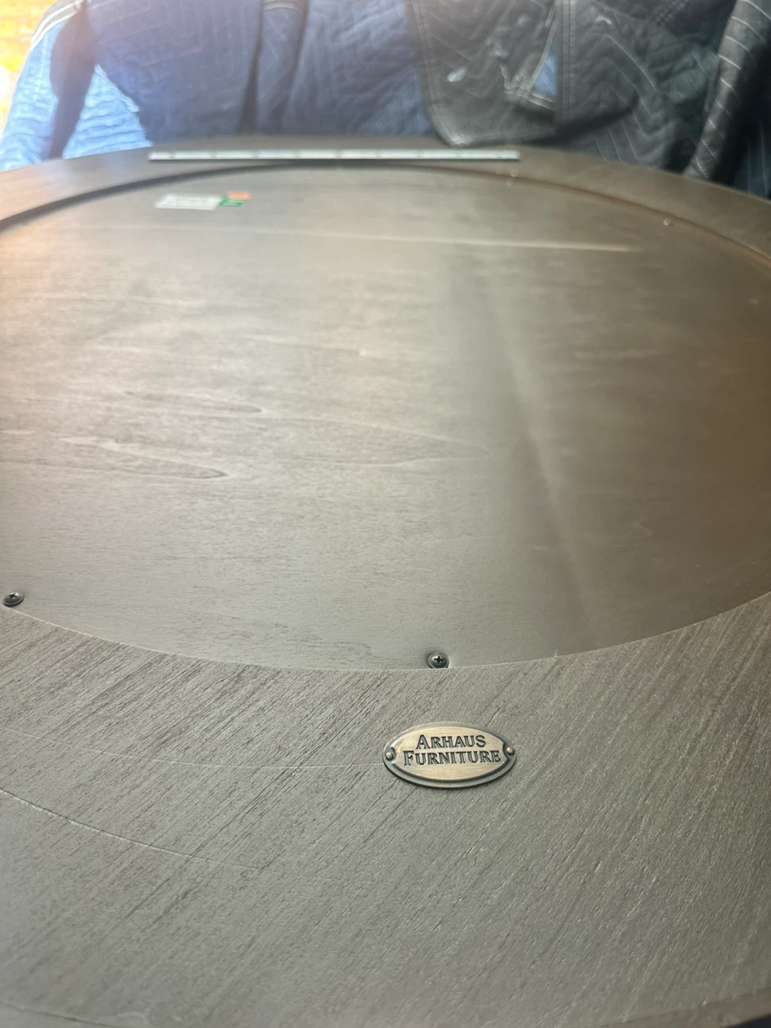 Arhaus Malone Round Wall Mirror - Sparrow Finish - photo 5