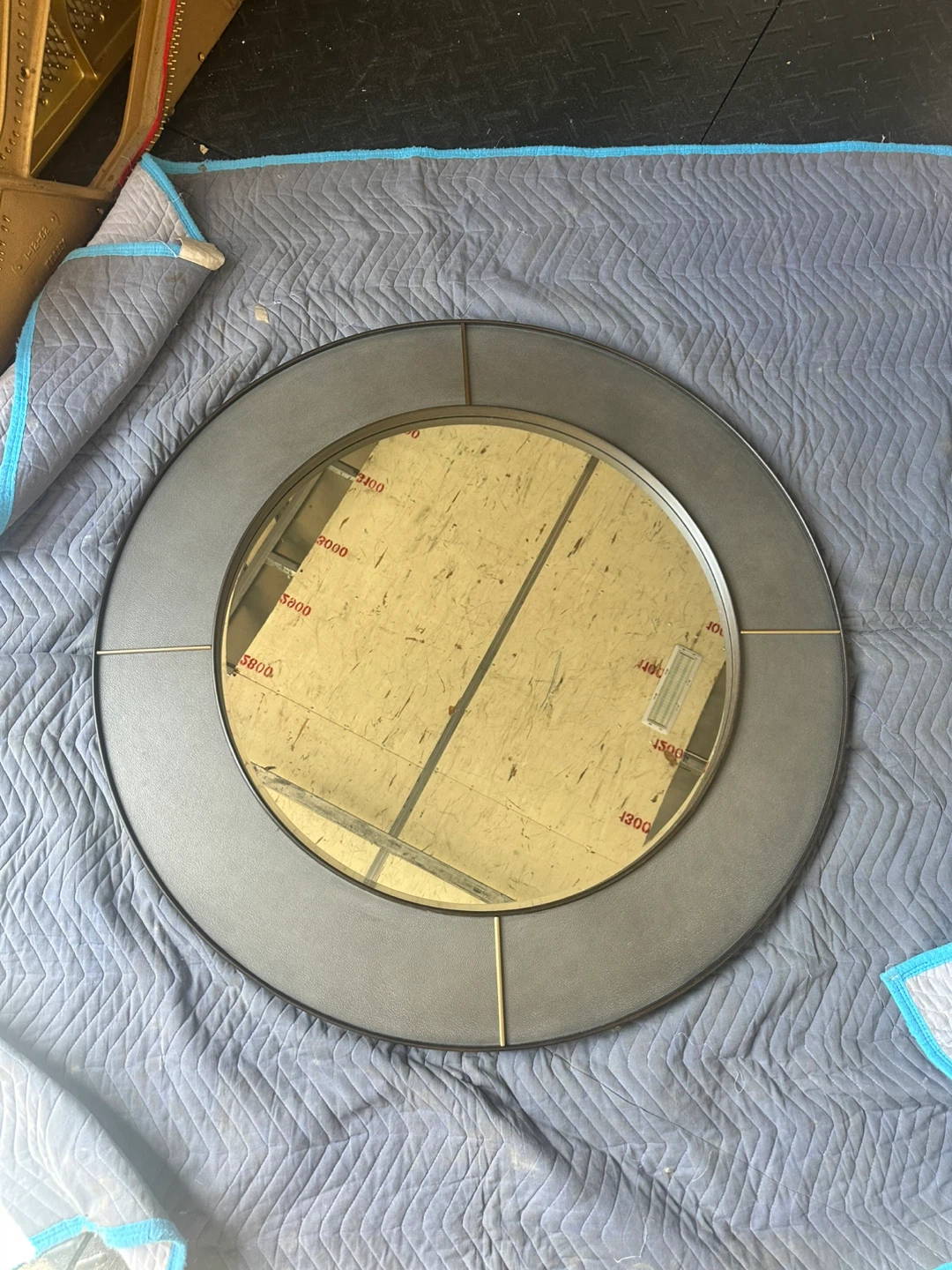 Arhaus Malone Round Wall Mirror - Sparrow Finish - photo 3