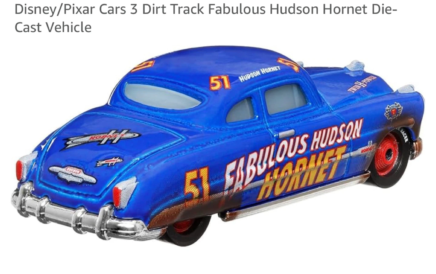 Disney Pixar Cars Fabulous Hudson Hornet Die-Cast Vehicle - photo 2