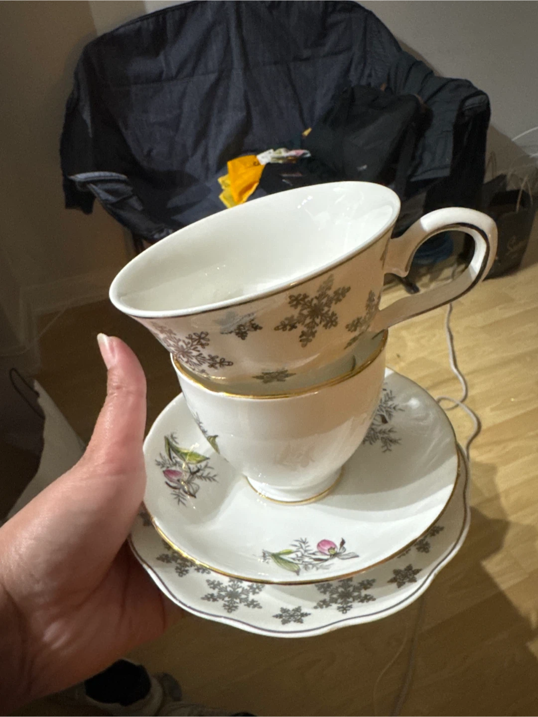 Vintage Tea Cup and Saucer Set
