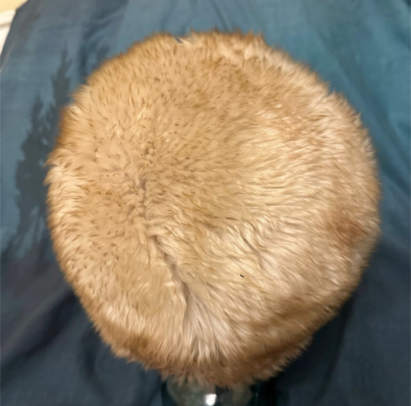 Vintage 70s/80s Shearling Sheepskin Hat - Russian Cossack Style - photo 3