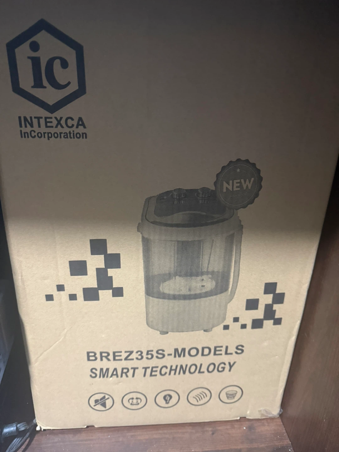 New Intexca BREZ35S-Model Smart Technology Washer