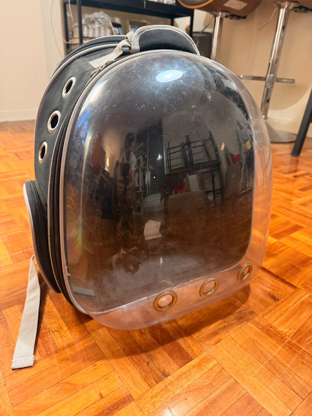 Pet Carrier Backpack - Space Capsule Design