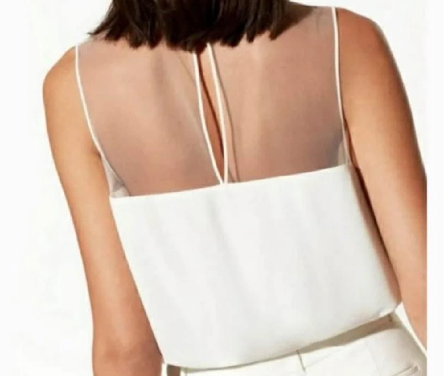 Aritzia Babaton Tank Top, White, Size xs - photo 3