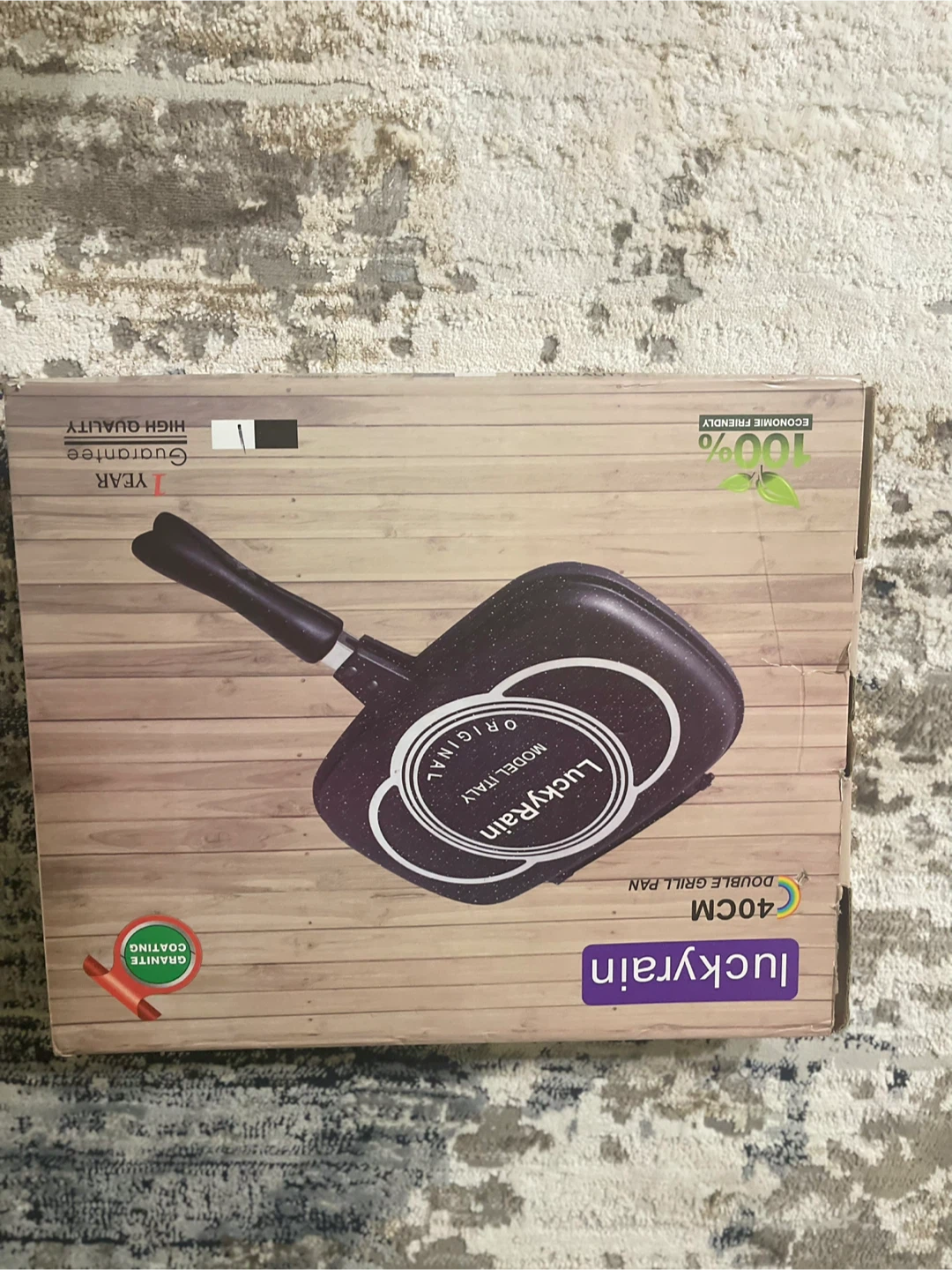 LuckyRain 40CM Double Grill Pan - New in Box!
