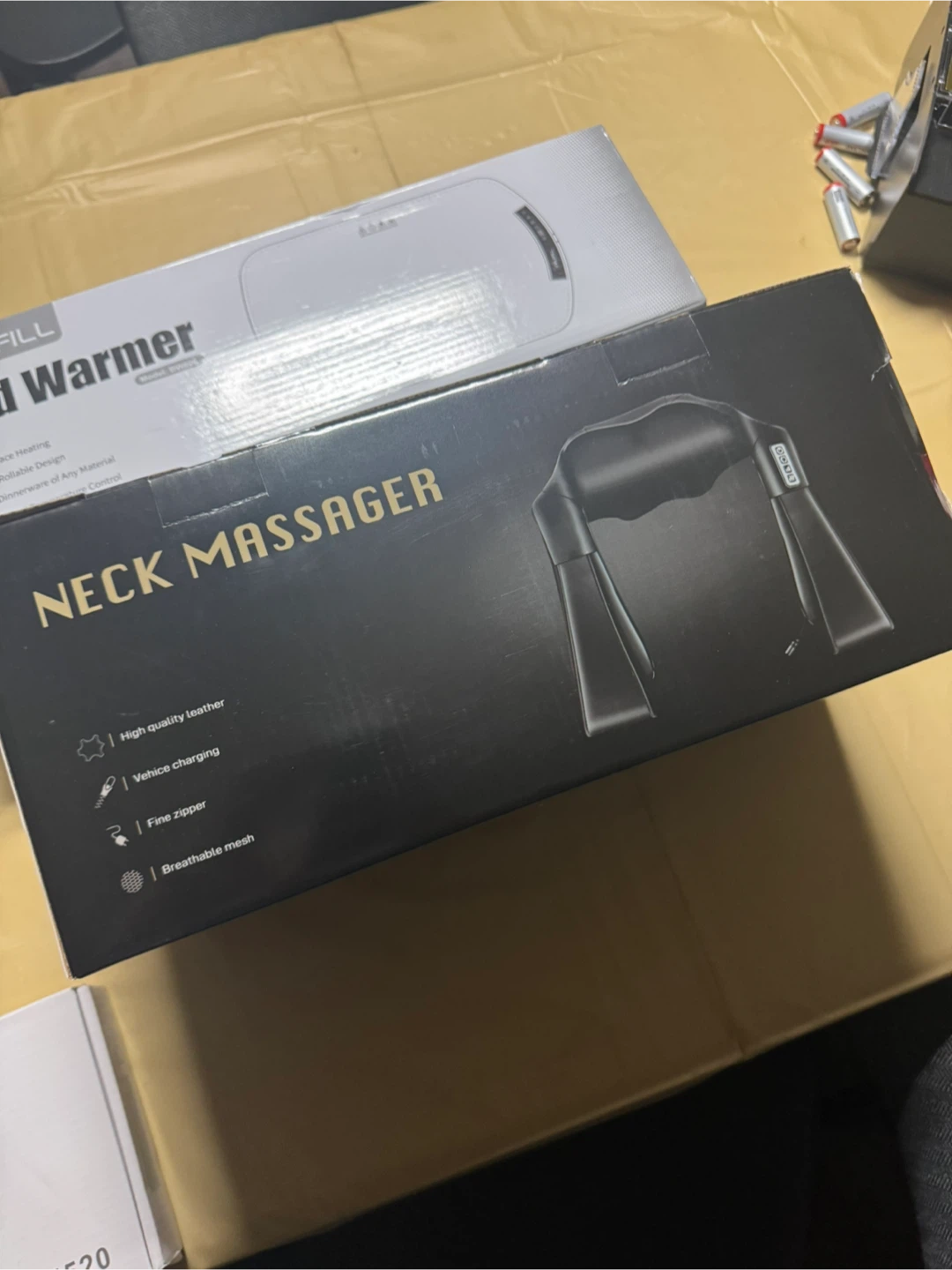 Nekteck Shiatsu Back Neck Massager - Black - photo 2