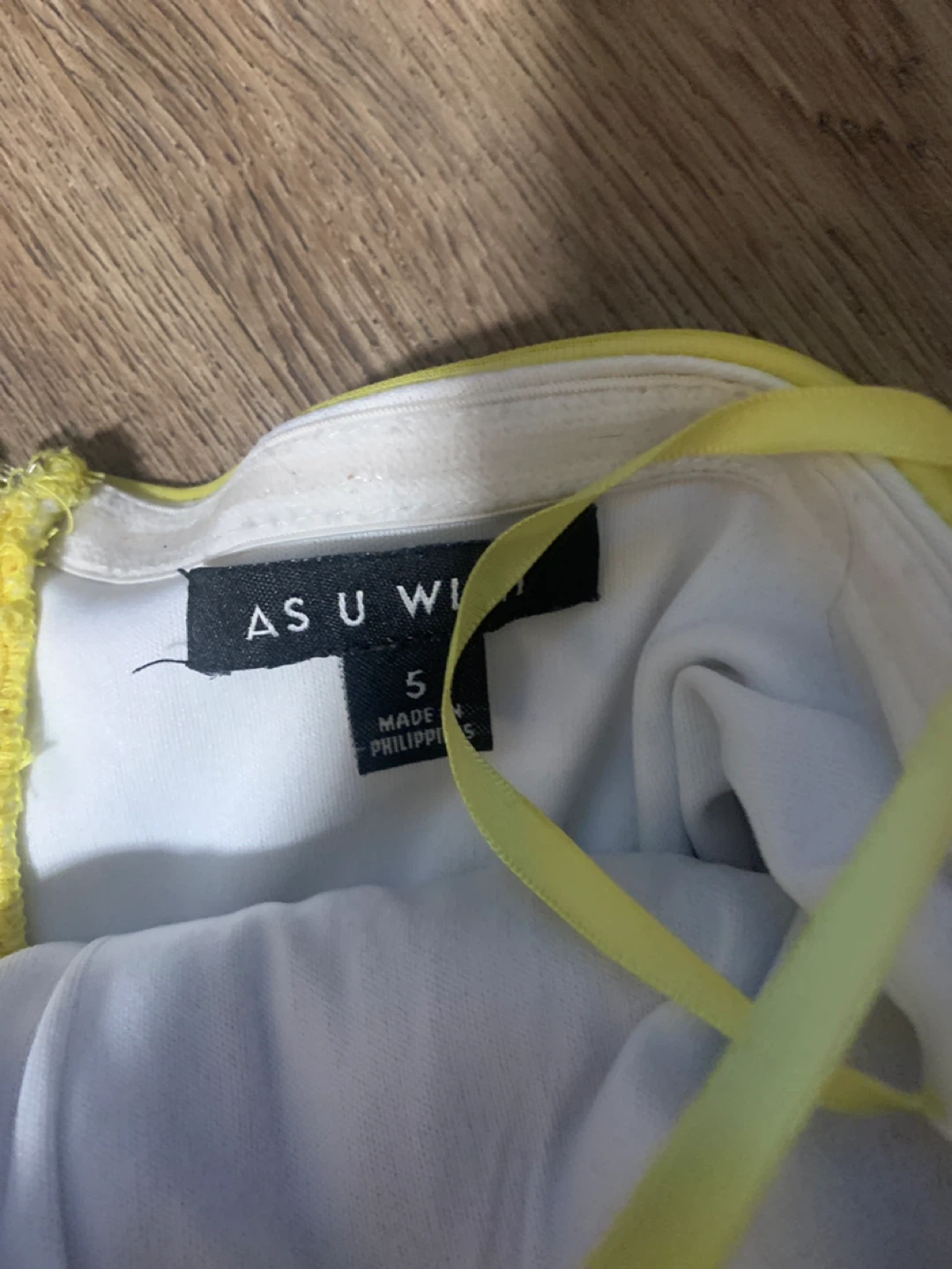 AS U Wish Yellow Formal Dress - Size 5 - photo 2