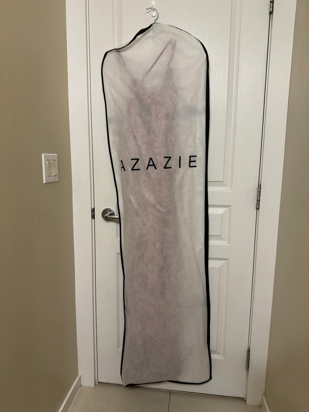 Azazie Bridesmaid Dress - Size A12 - Rust Orange - photo 2