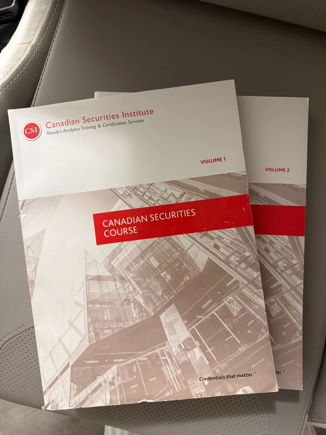 Canadian Securities Course - Volumes 1 & 2