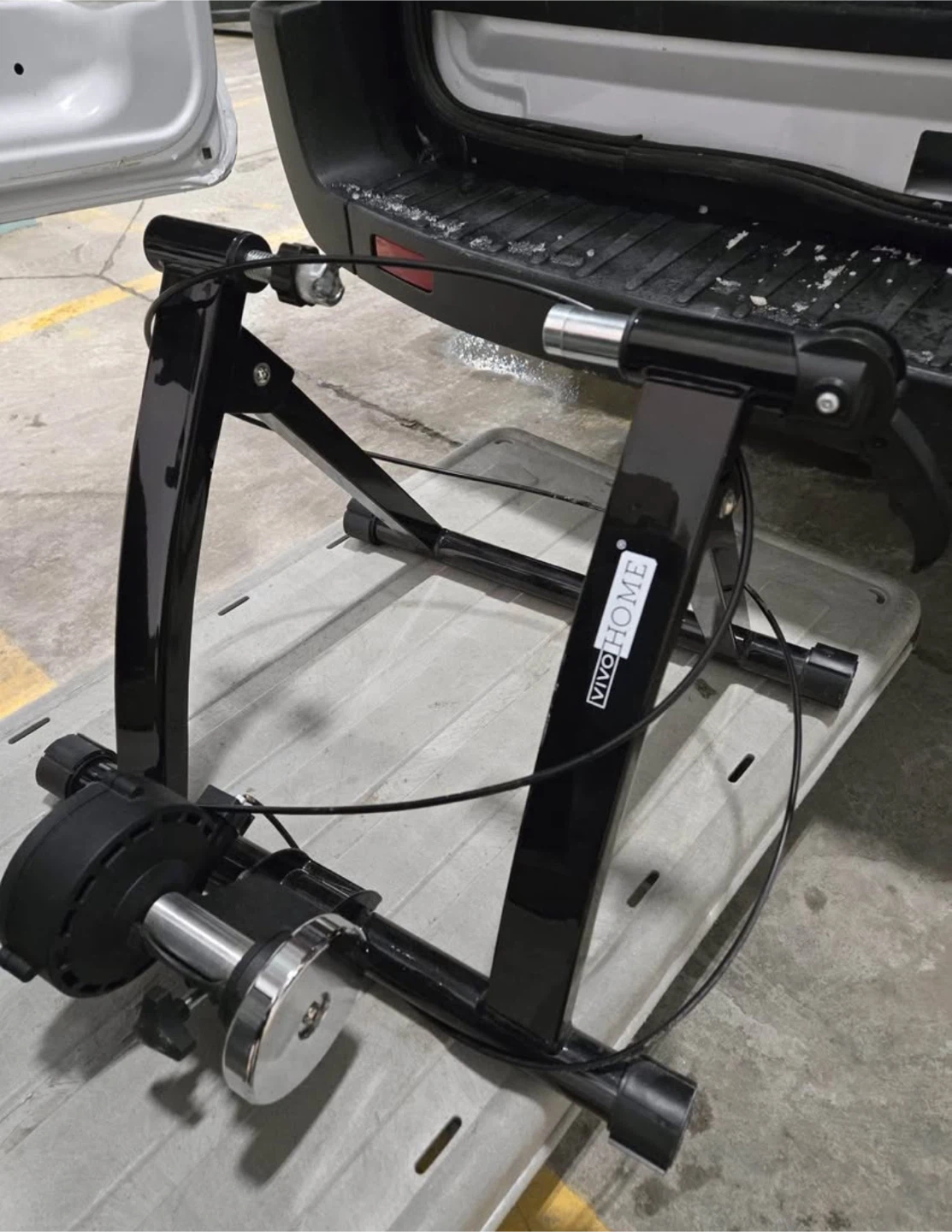 VIVOHOME Bike Trainer Stand Indoor Exercise - photo 2