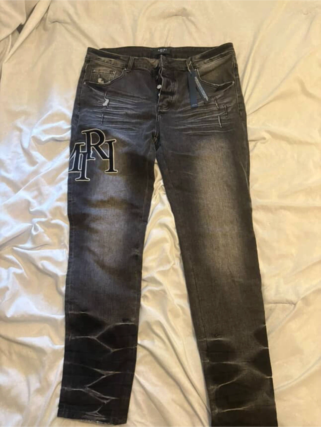 Amiri Jeans - Grey Denim - photo 2
