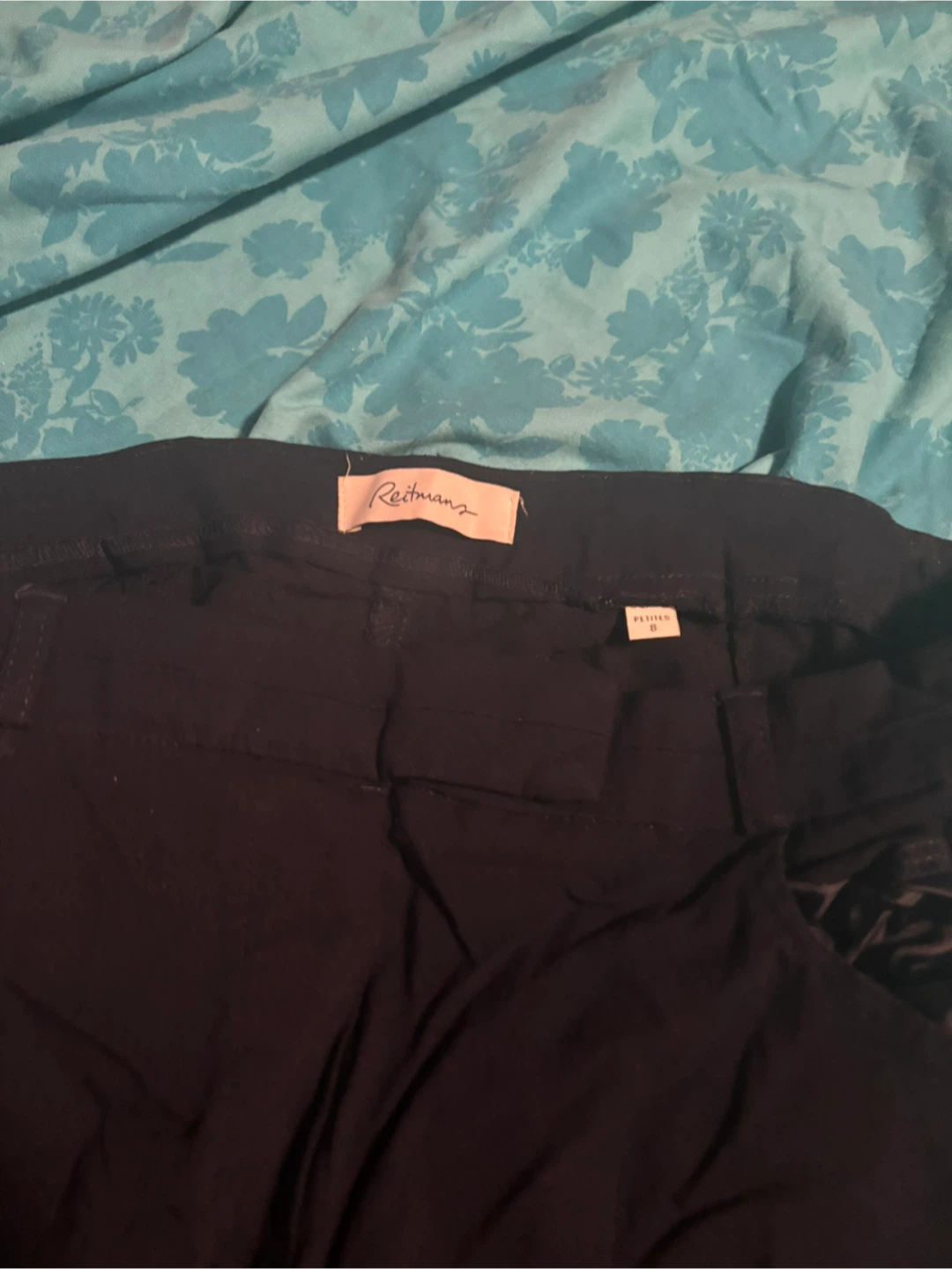 Reitmans Black Flare Pants - Size 8 Petite - photo 2