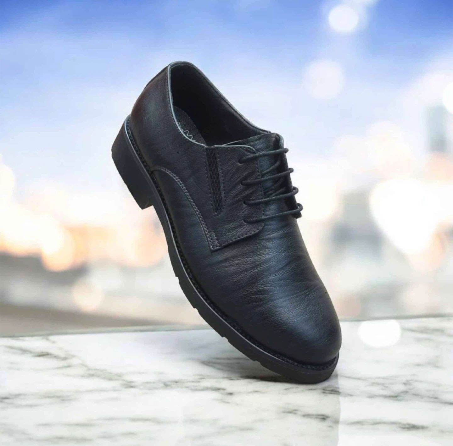 Black Leather Dress Shoes
