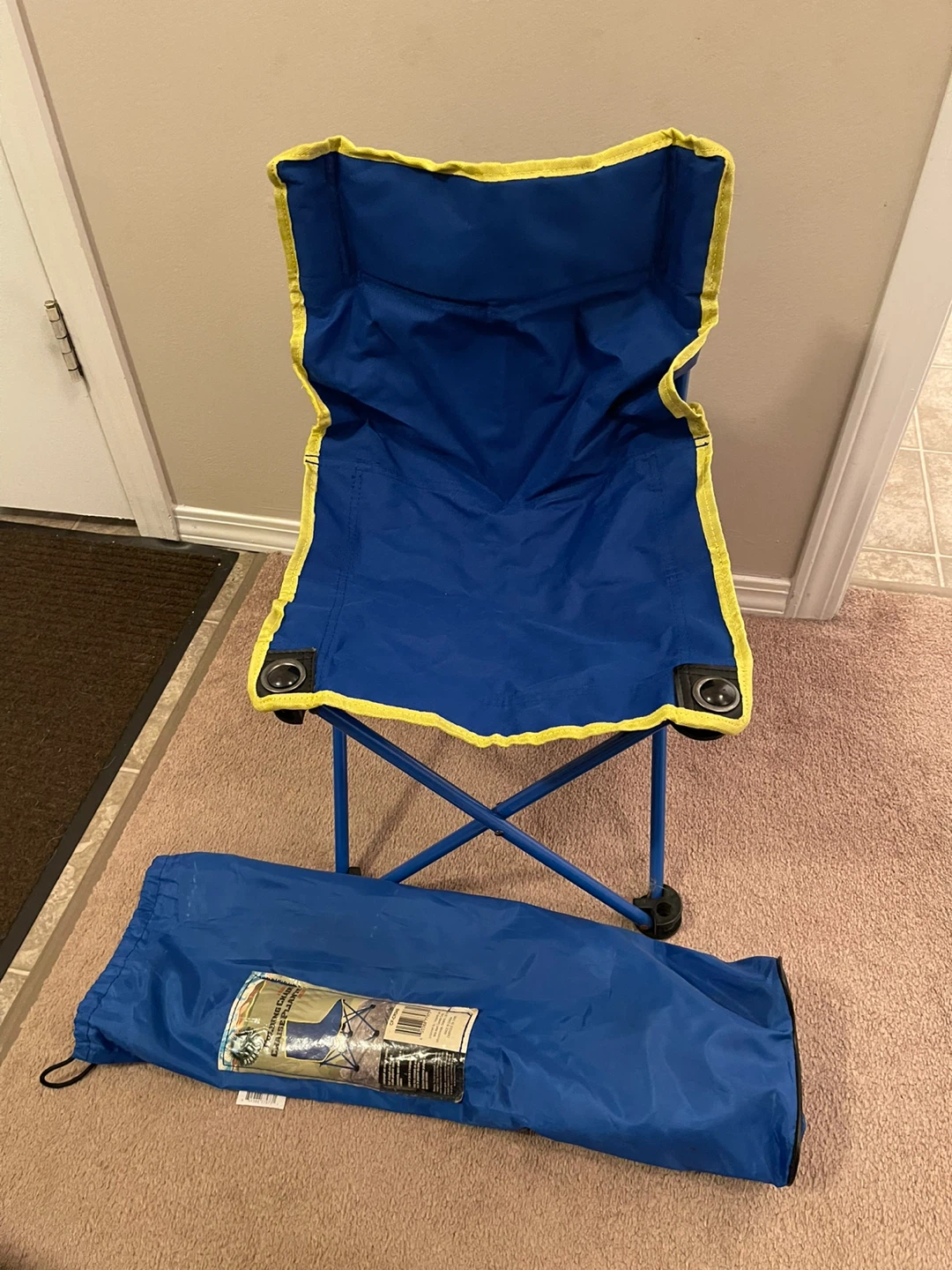 Child’s Folding Chair Chaise Pliante - Blue