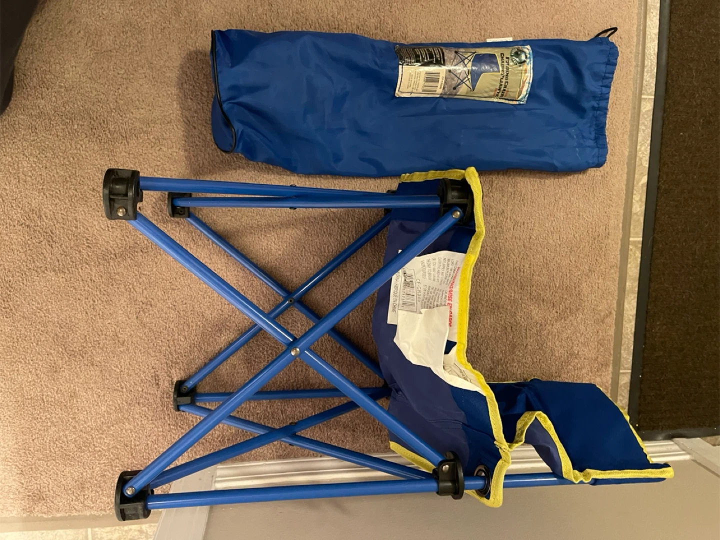 Child’s Folding Chair Chaise Pliante - Blue - photo 2