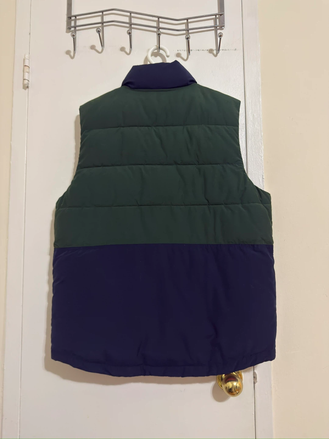 GAP Primaloft padded vest (men’s size M, navy/blue) - photo 2