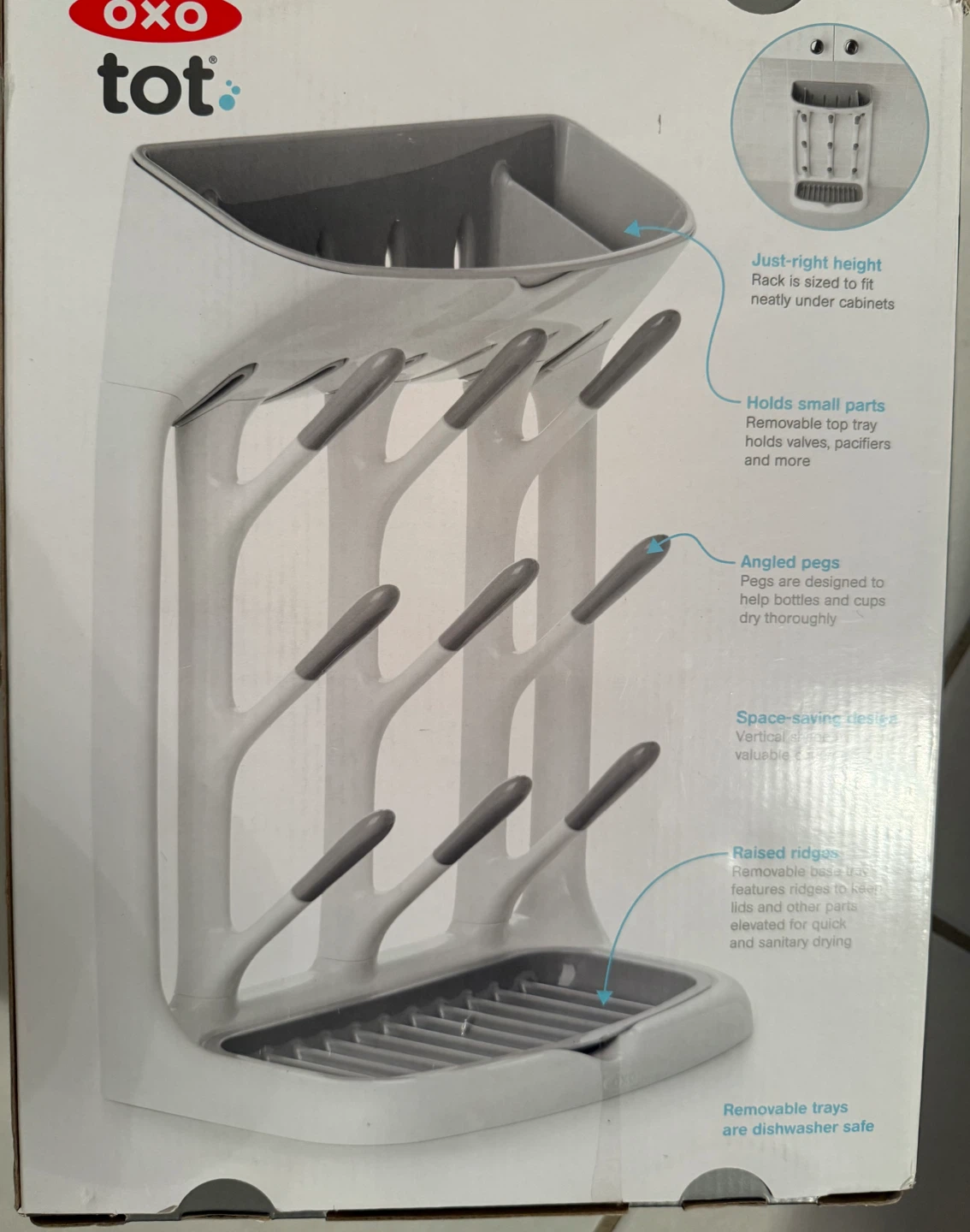 New OXO Tot Space Saving Drying Rack - photo 2