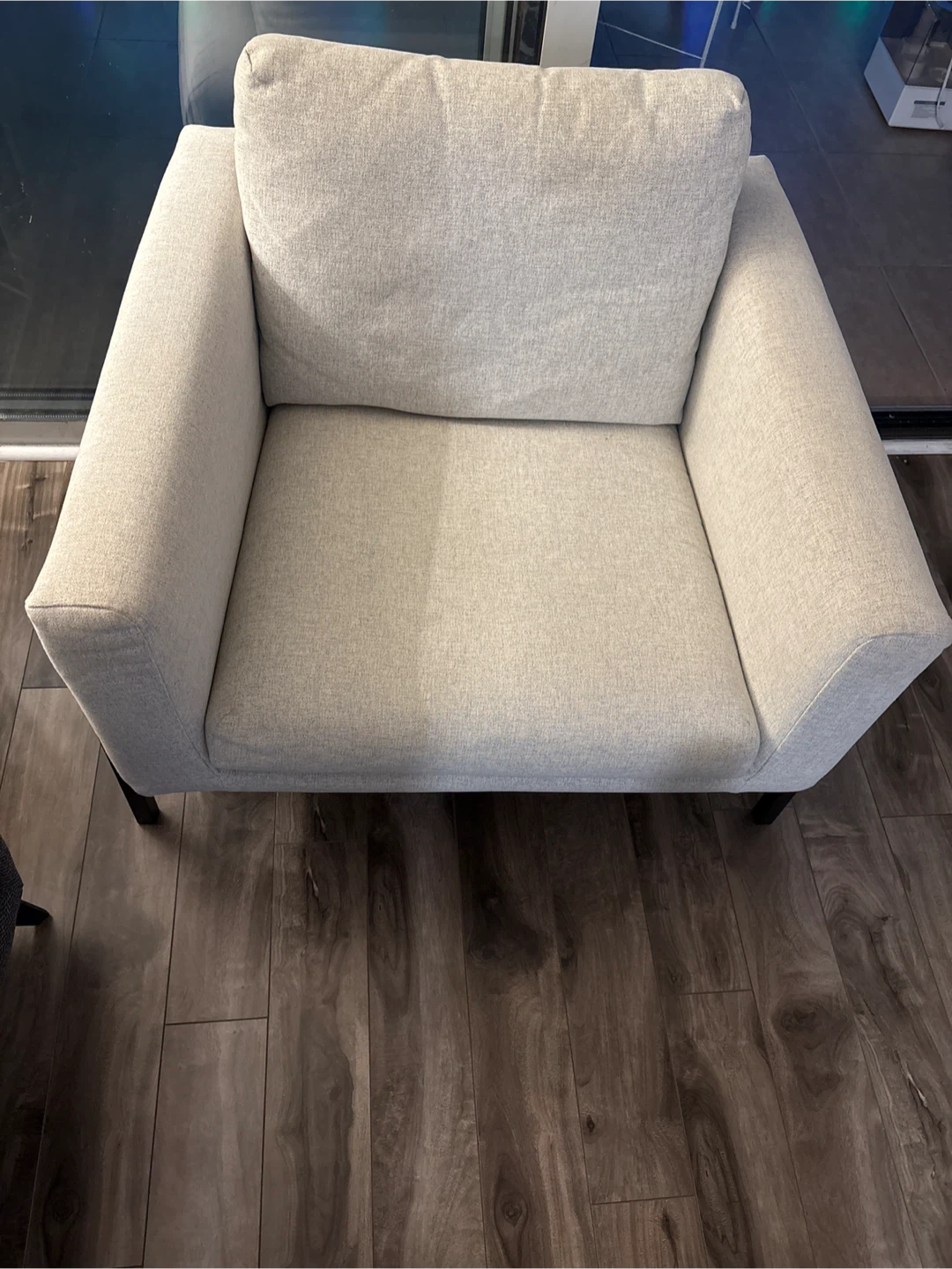 Beige Armchair - Cozy Accent Chair