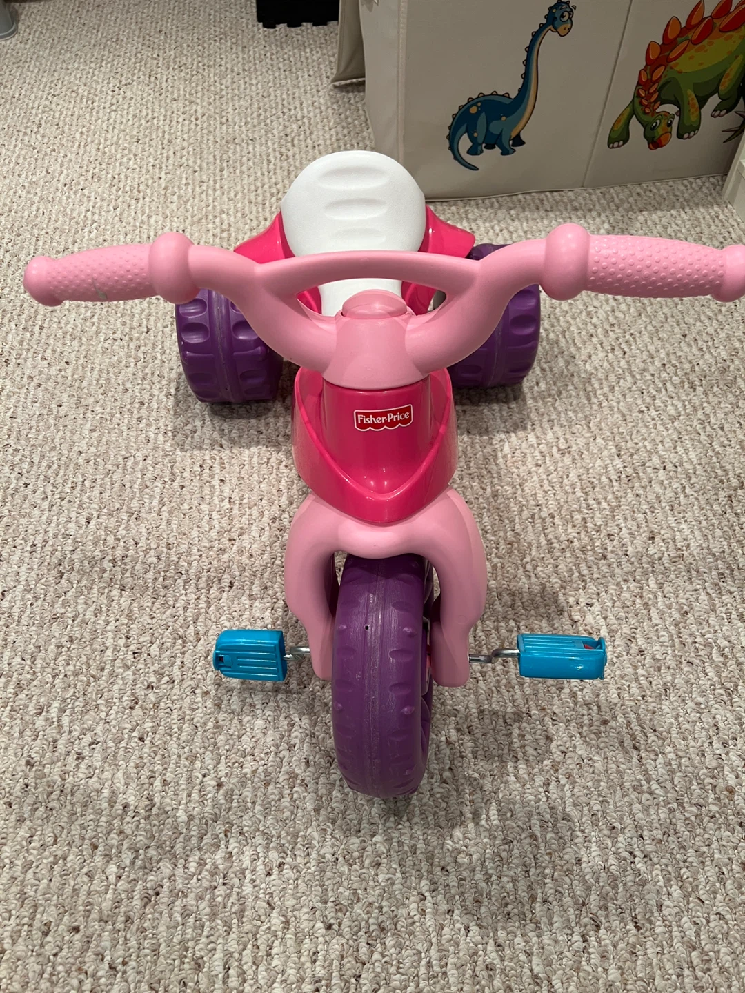 Fisher-Price Pink/Purple Toddler Tricycle (like New) - photo 3