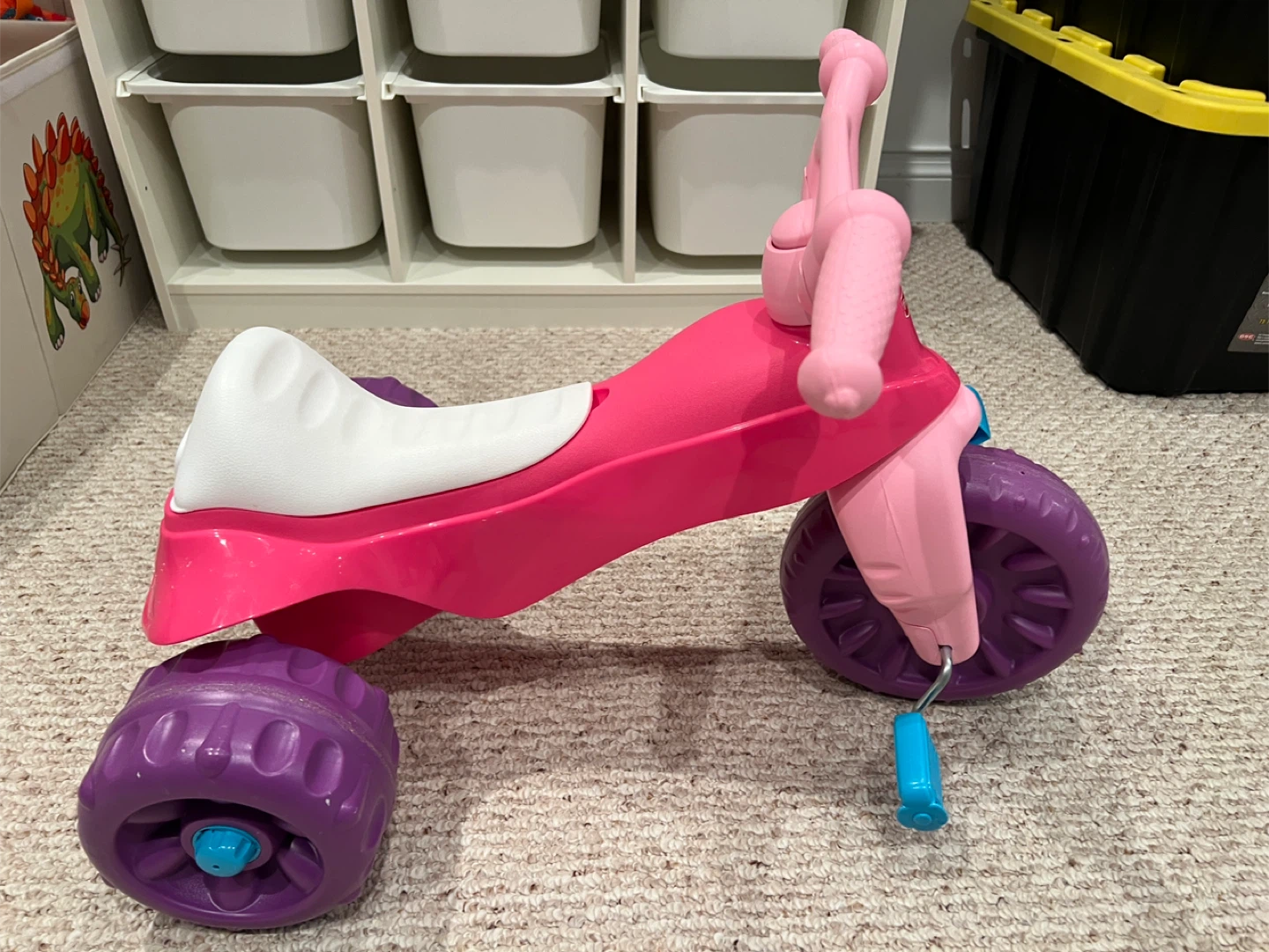 Fisher-Price Pink/Purple Toddler Tricycle (like New) - photo 2
