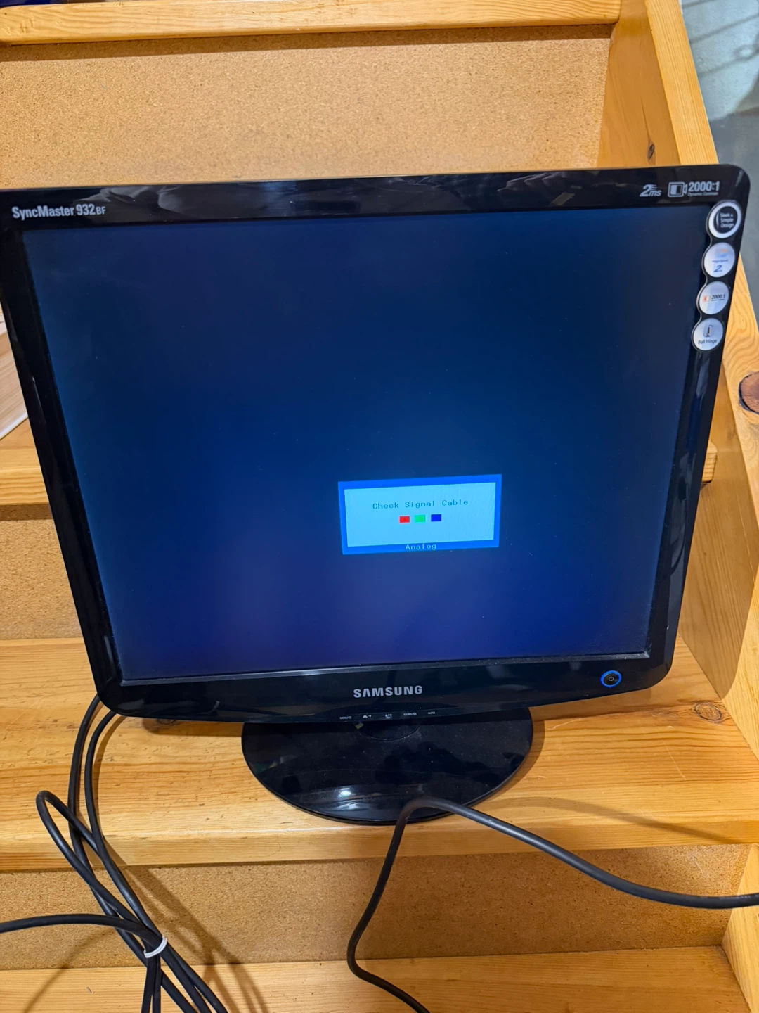 18” Samsung monitor