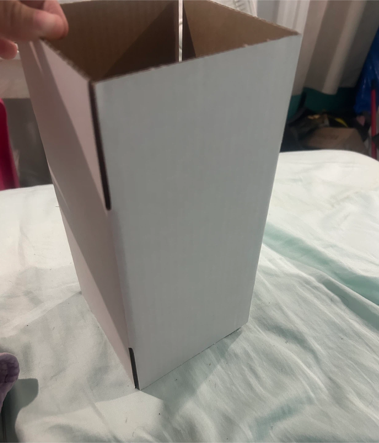 White Cardboard Shipping Boxes - 5x5 size - photo 3