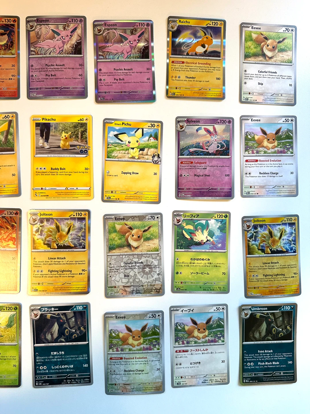 Pikachu and Eevee Cards - photo 3