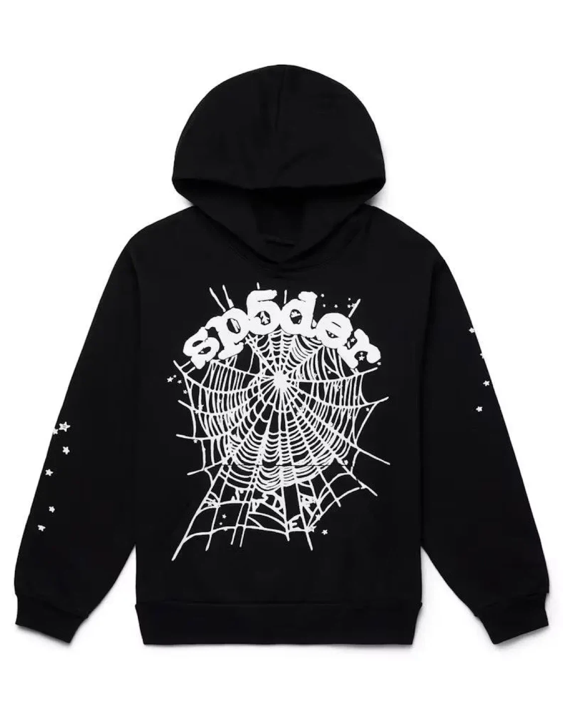 SP5DER OG Web Hoodie (Black) - Size: Small - photo 5