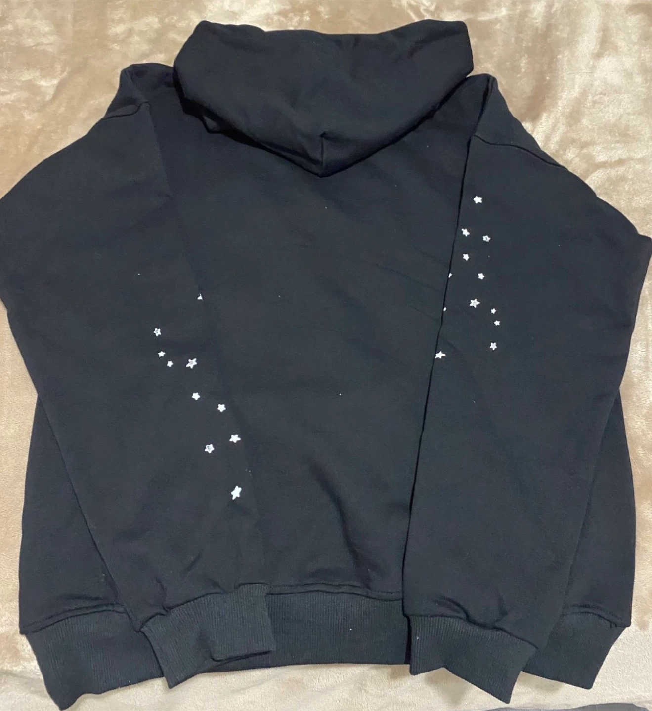 SP5DER OG Web Hoodie (Black) - Size: Small - photo 2