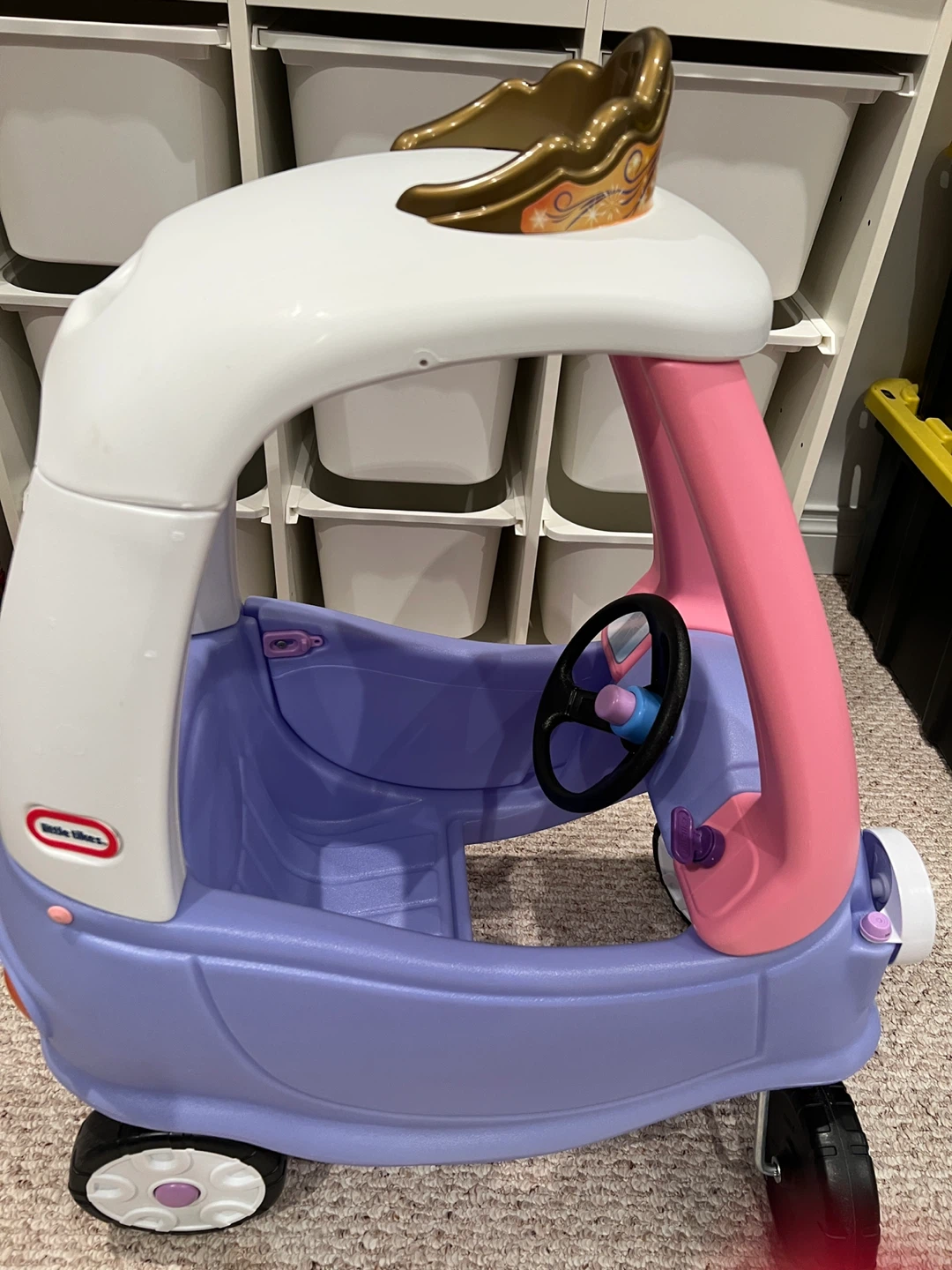 Little Tikes Princess Cozy Coupe ( like new ) - photo 2