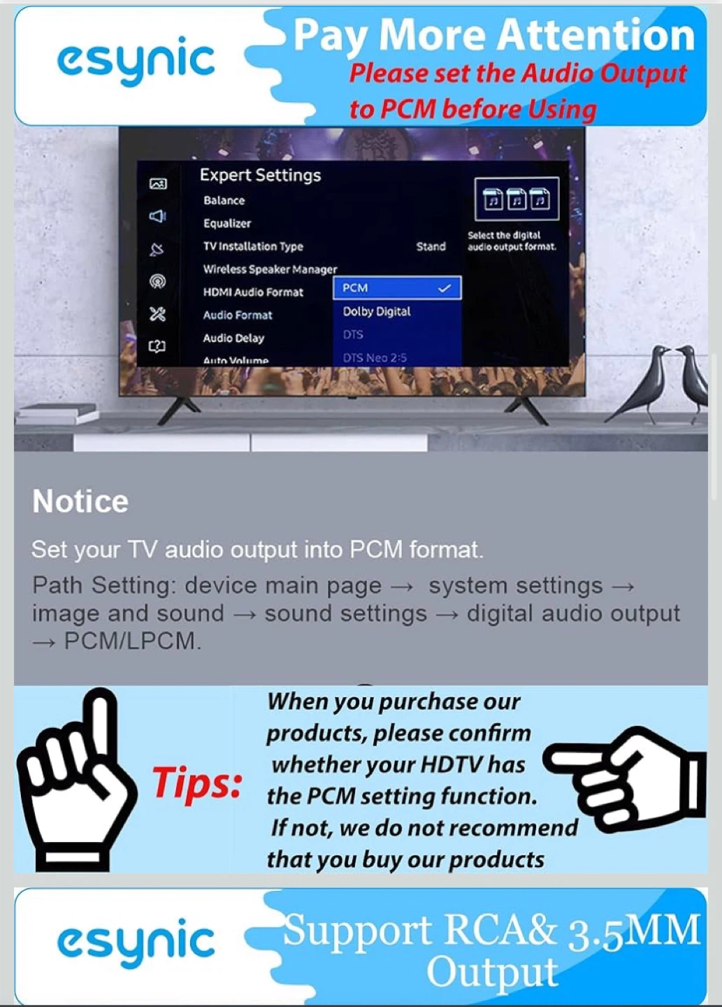 eSynic Digital to Analog Audio Converter - photo 4