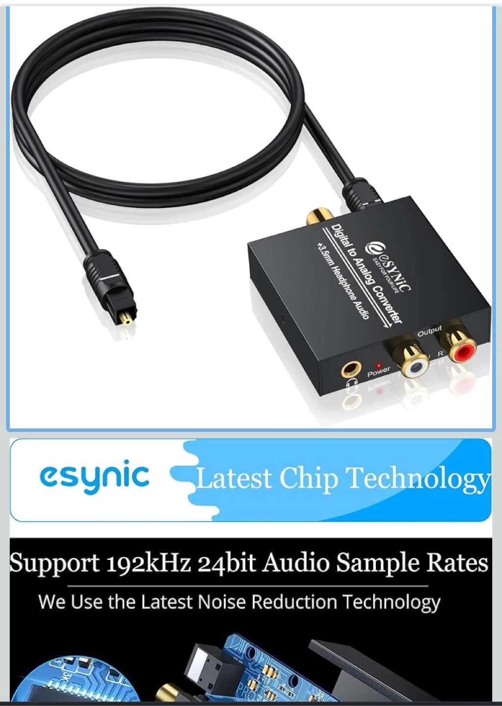 eSynic Digital to Analog Audio Converter - photo 3