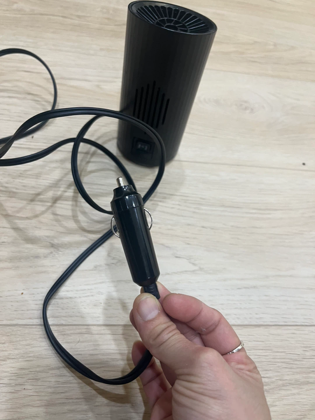Portable Car Heater Fan - Black - photo 4