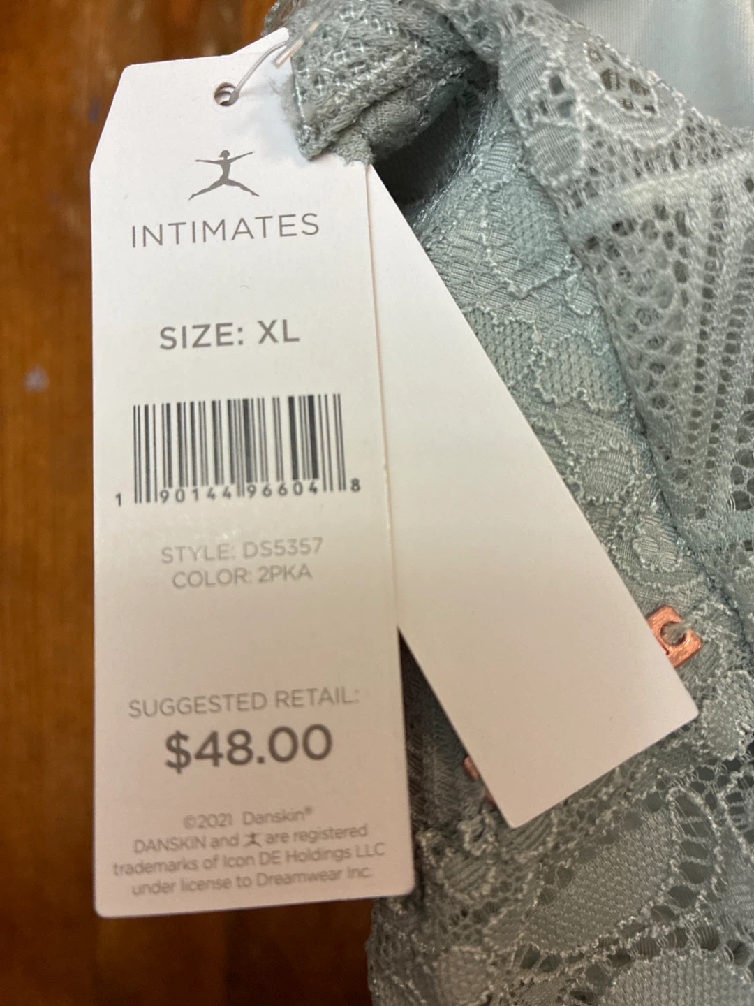New Danskin Intimates Lace Bra - Size XL - photo 3