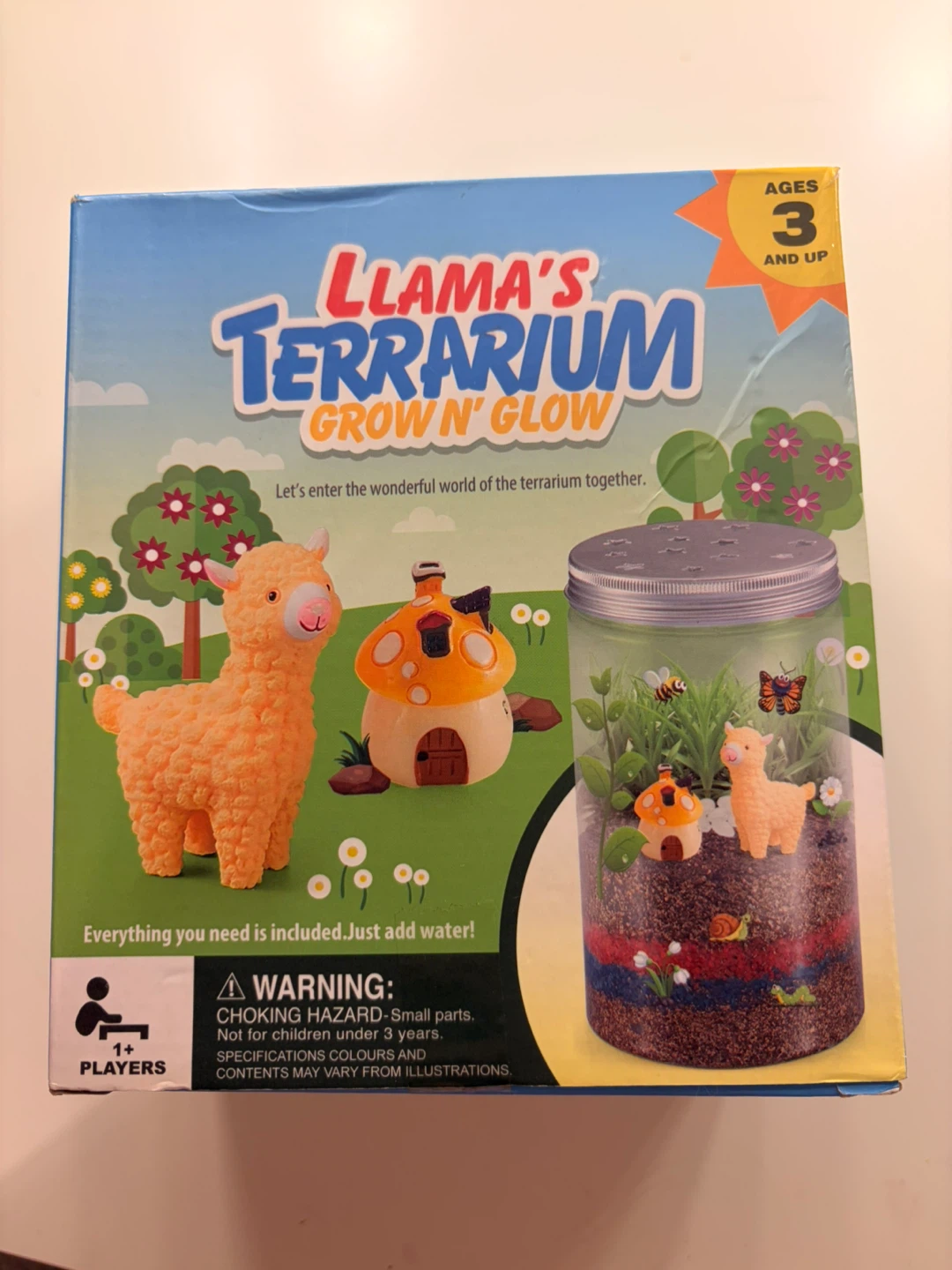 Llama's Terrarium Grow N' Glow - Ages 3+