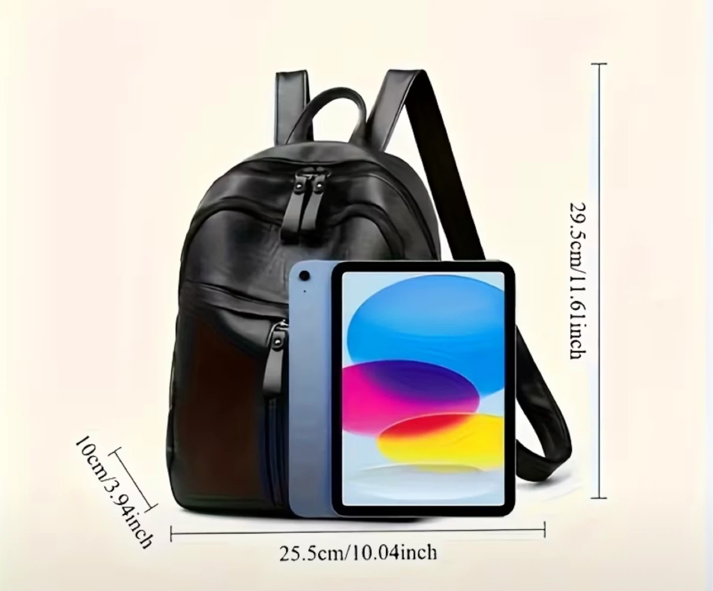 Black  Backpack - photo 3