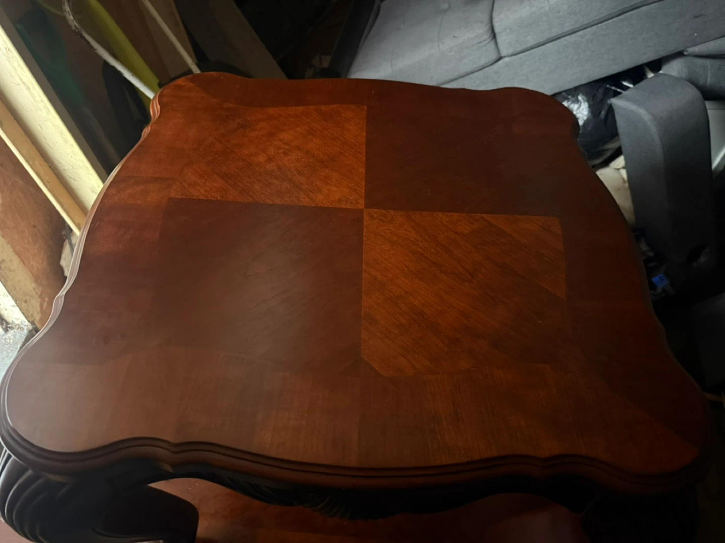 Ornate Wood Coffee Table