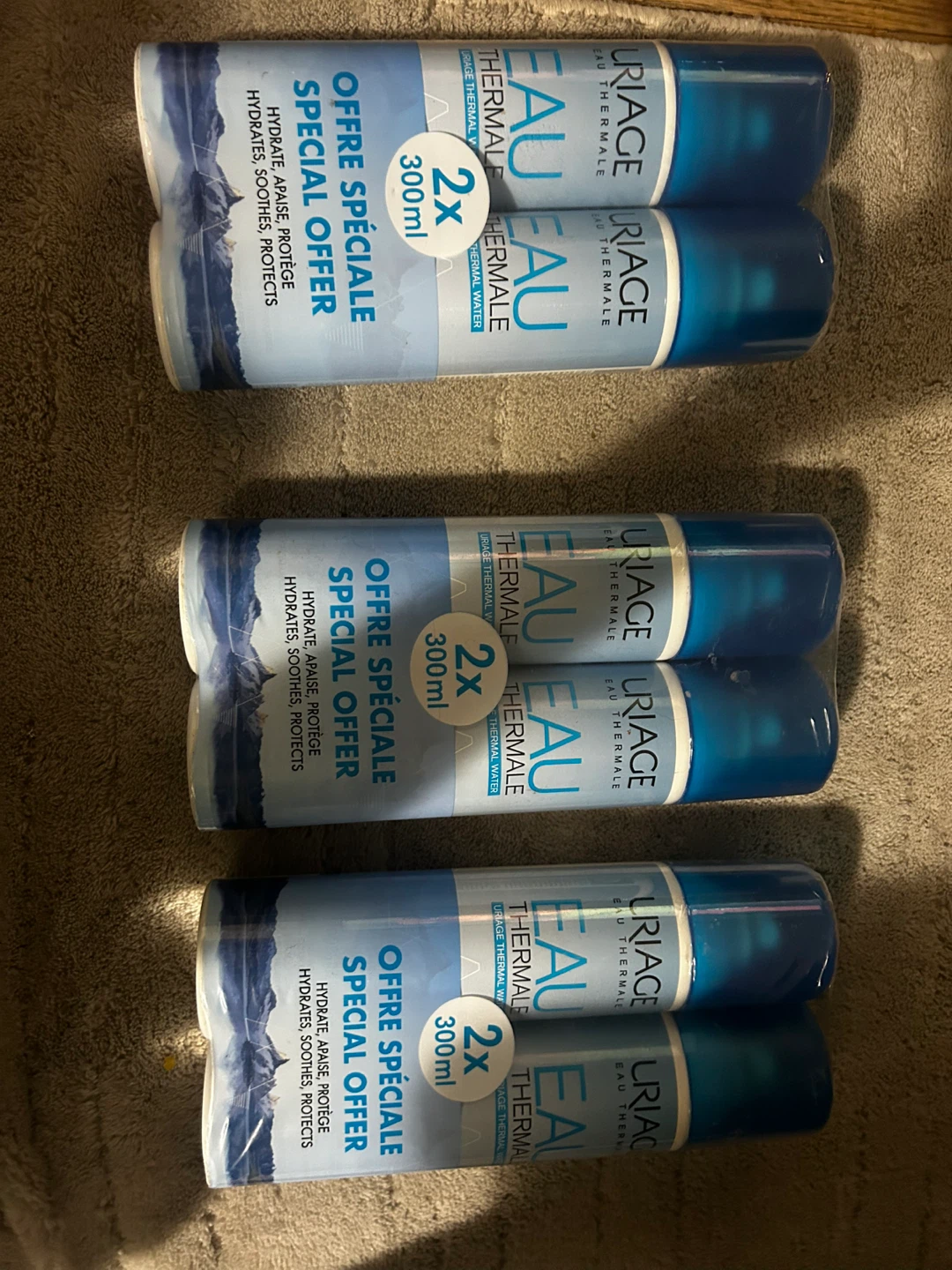 New Uriage Eau Thermale Water Spray - 2x300ml