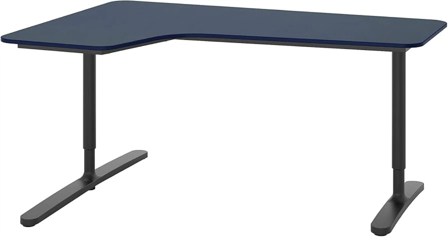IKEA Bekant Corner Desk - black