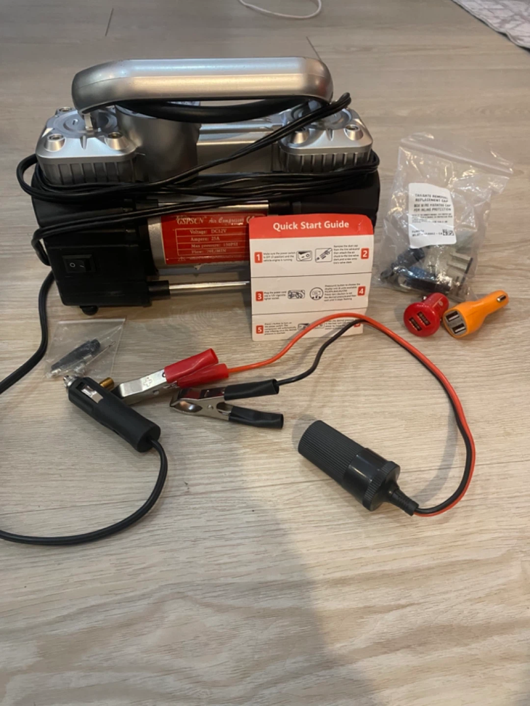 GSPSCN Air Compressor 12V - photo 3